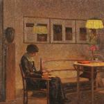 Sera nello studio a Lucca Sera nello studio a Lucca