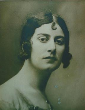 Immagine raffigurante l'artista Florinda (detta "Linda") Agatoni (Aghetoni) Benedetti