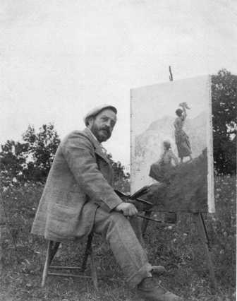 Immagine raffigurante l'artista Filadelfo Simi