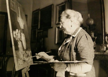 Immagine raffigurante l'artista Clementina (detta "Tina") Cervelli Lazzareschi