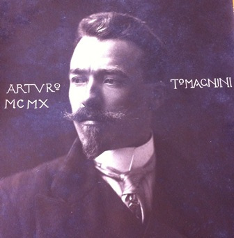 Immagine raffigurante l'artista Arturo (detto "Artom") Tomagnini